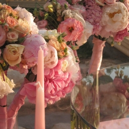 Le nozze in rosa di nunzia e paolo
